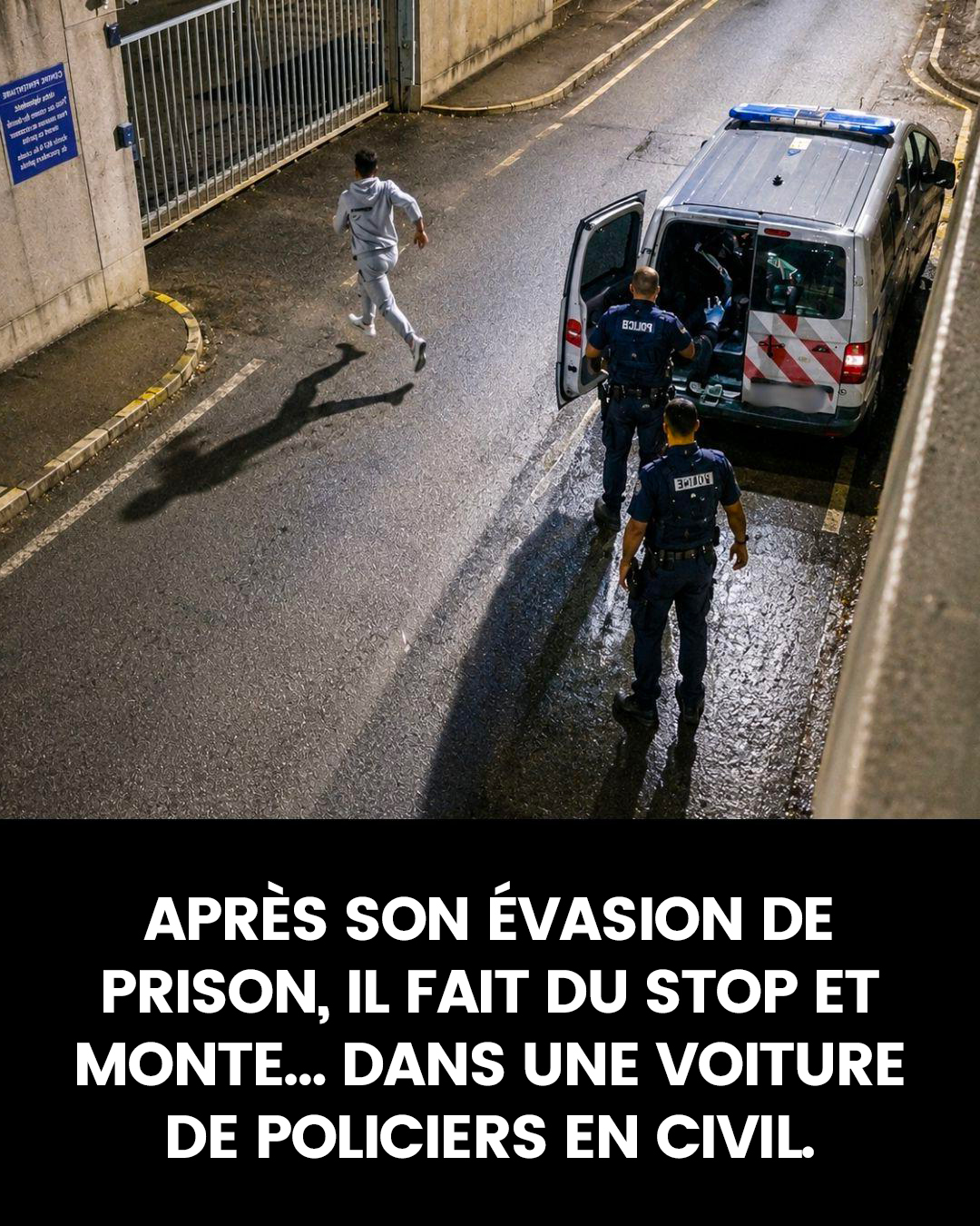 Un détenu en fuite à Béziers fait du stop… et embarque dans une voiture de policiers en civil