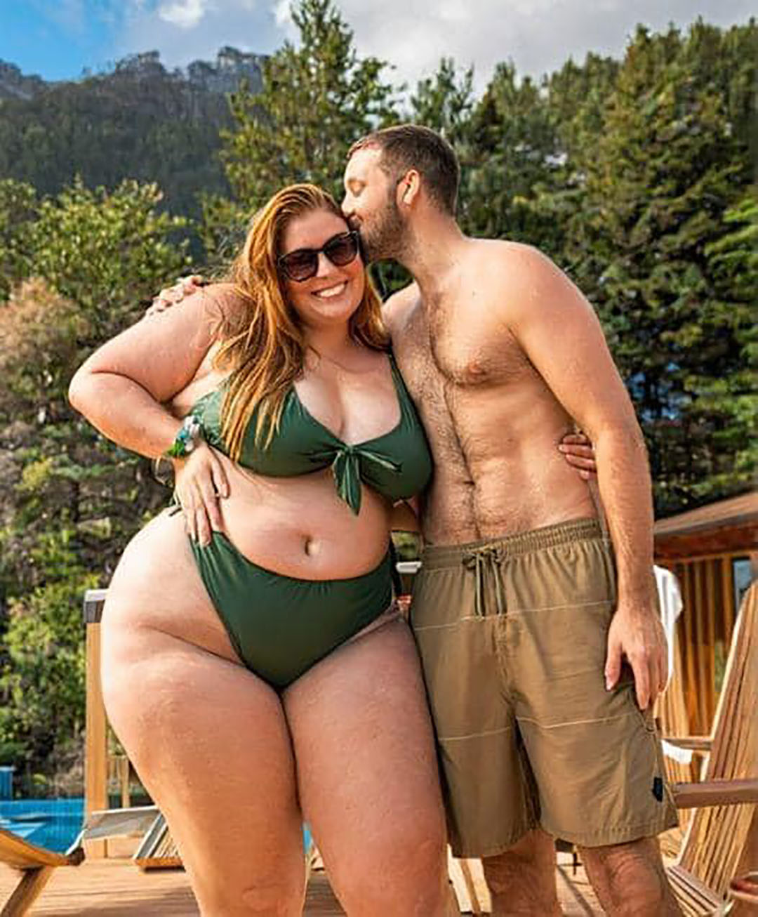 Un homme moqué pour être avec une femme de 115 kg a la réponse parfaite pour faire taire ses détracteurs