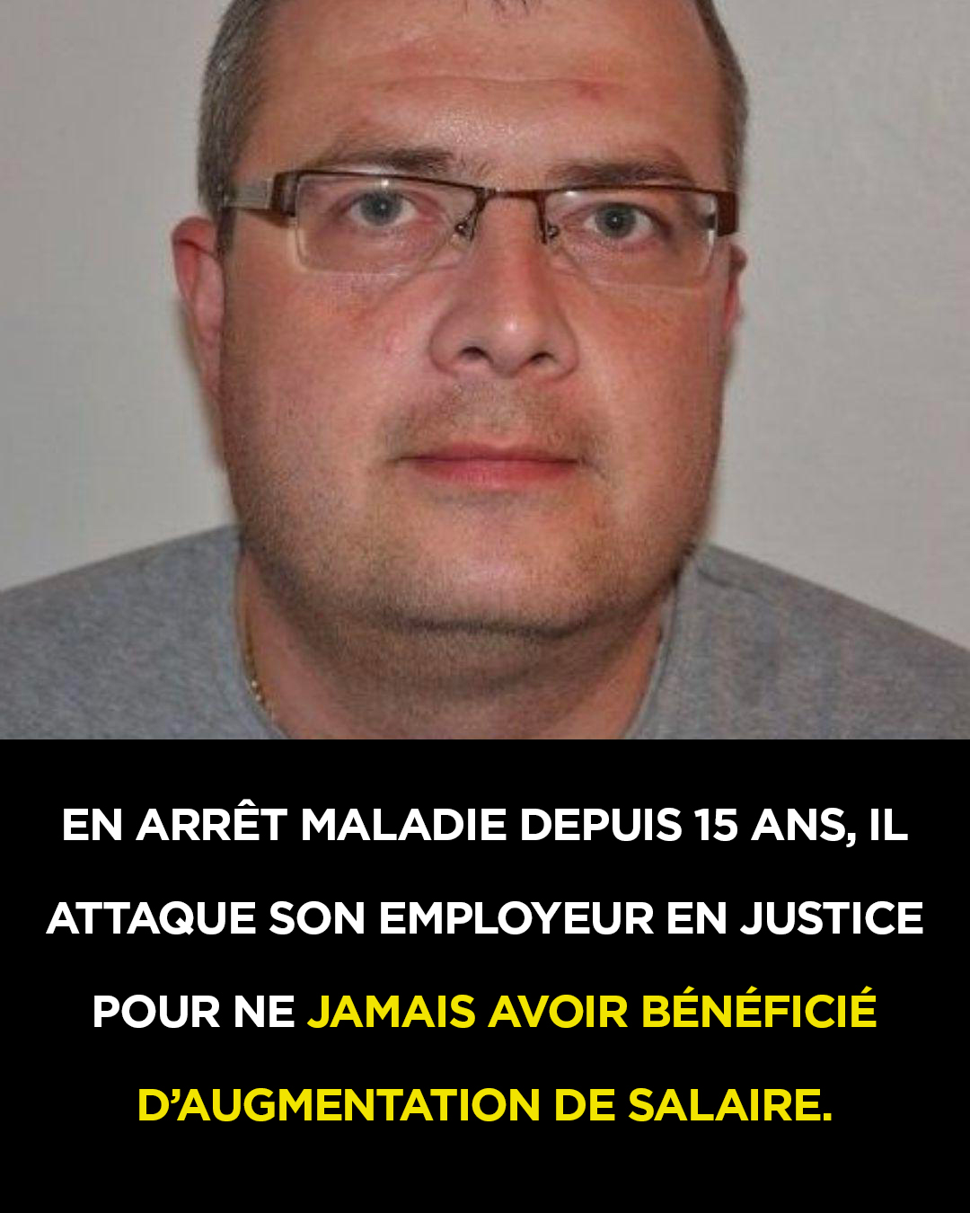 Un informaticien en arrêt maladie depuis 15 ans poursuit son employeur pour non-augmentation de salaire