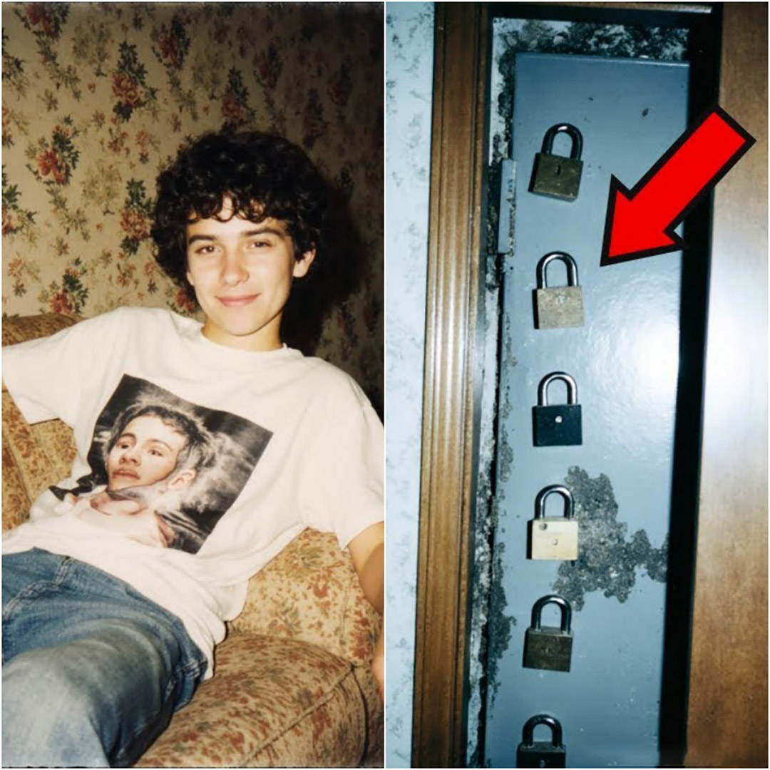 Un jeune homme porté disparu pendant 14 ans — son père découvre une porte munie de sept cadenas derrière l’armoire de son grand-père