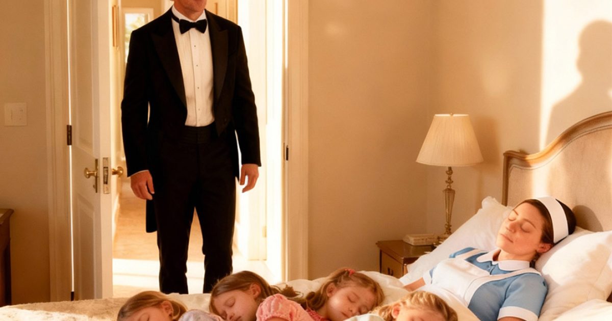 Un millionnaire a renvoyé 37 nounous en deux semaines, jusqu’à ce qu’une employée de maison fasse ce que personne d’autre n’avait pu faire pour ses six filles.