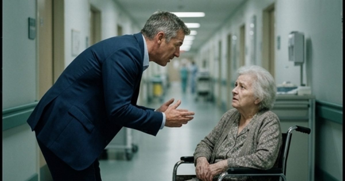 Un millionnaire s’est rendu dans un hospice pour faire un don, mais il a été bouleversé en y retrouvant sa mère, disparue depuis quarante ans, et ce qu’elle lui a dit l’a laissé en larmes