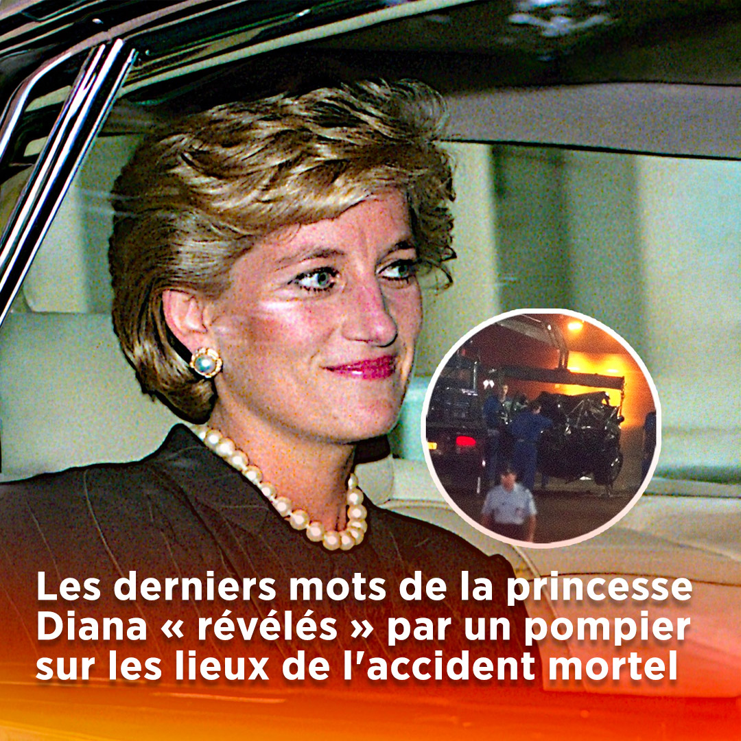 Un pompier qui a entendu les derniers mots de la princesse Diana brise le silence et choque tout le monde !