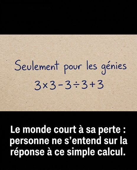 Un problème de mathématiques simple, « réservé aux génies », laisse les gens perplexes,
