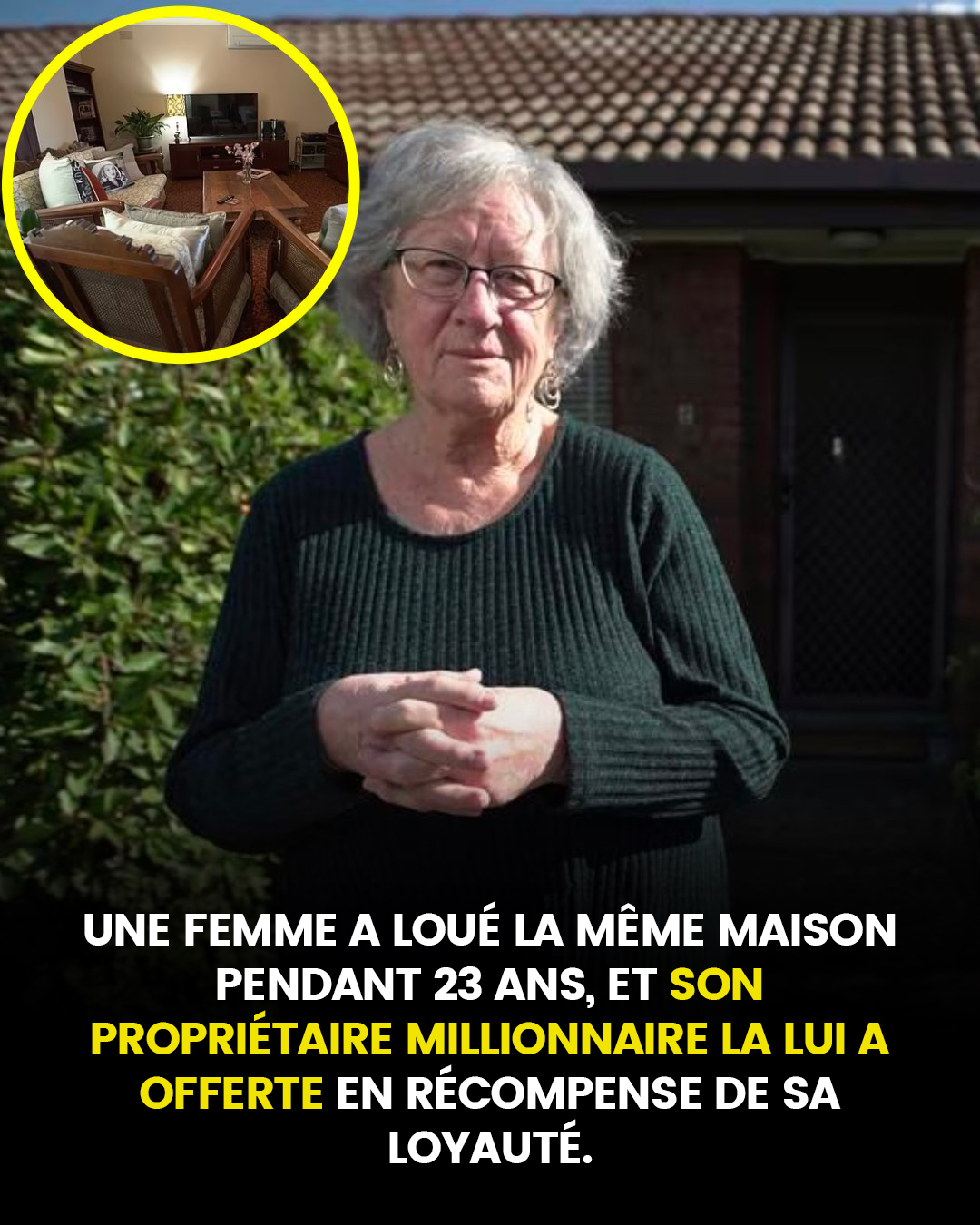 Un propriétaire bienveillant a offert sa maison à un locataire qui l’a occupée pendant 23 ans ; « Je le remercie encore chaque jour de ma vie. »