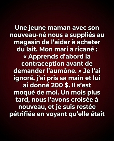 Un simple acte de gentillesse qui a fait une différence durable