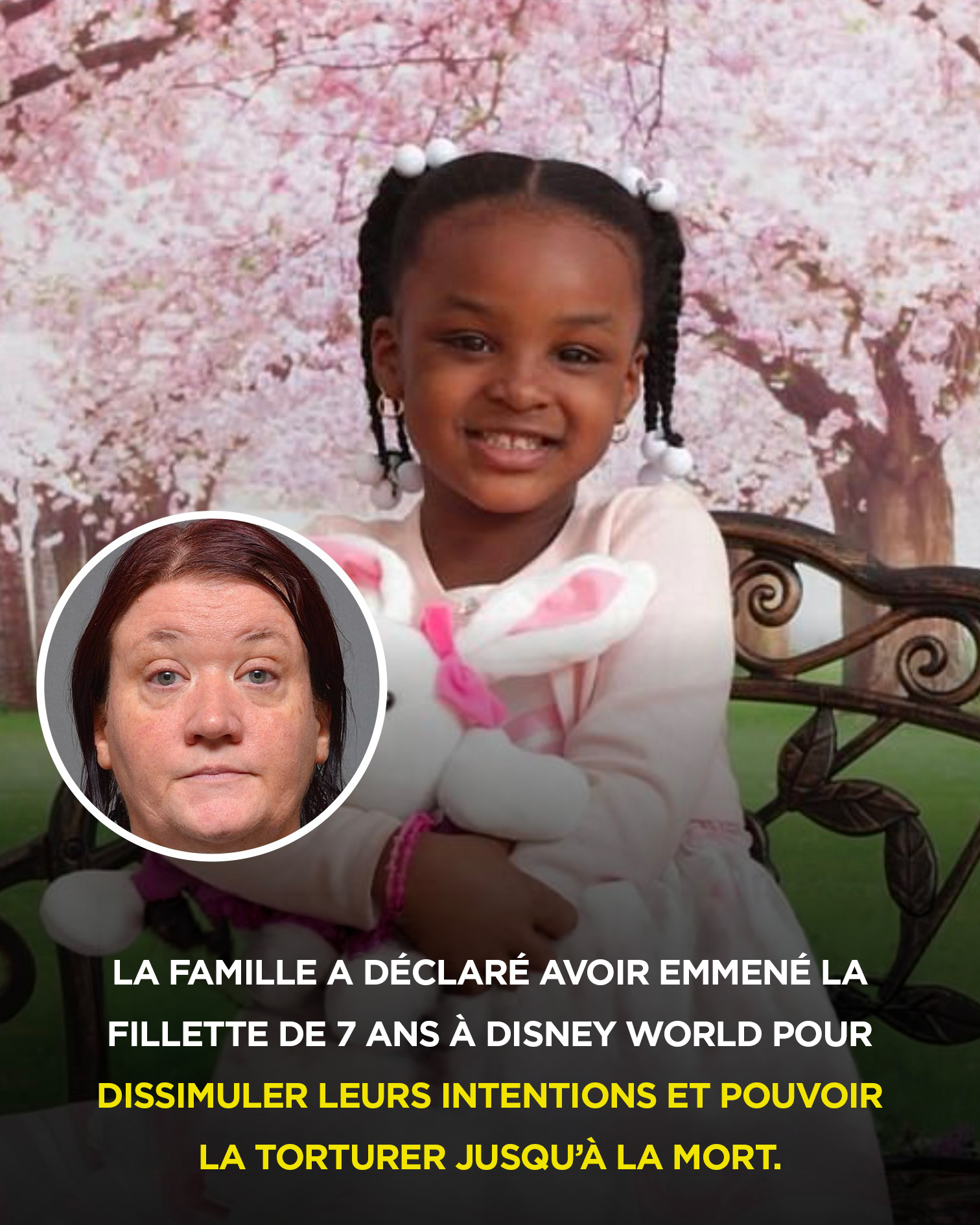 Une famille aurait affirmé avoir emmené une fillette de 7 ans à Disney World pour servir de couverture afin de la torturer jusqu’à la mort, selon le procureur