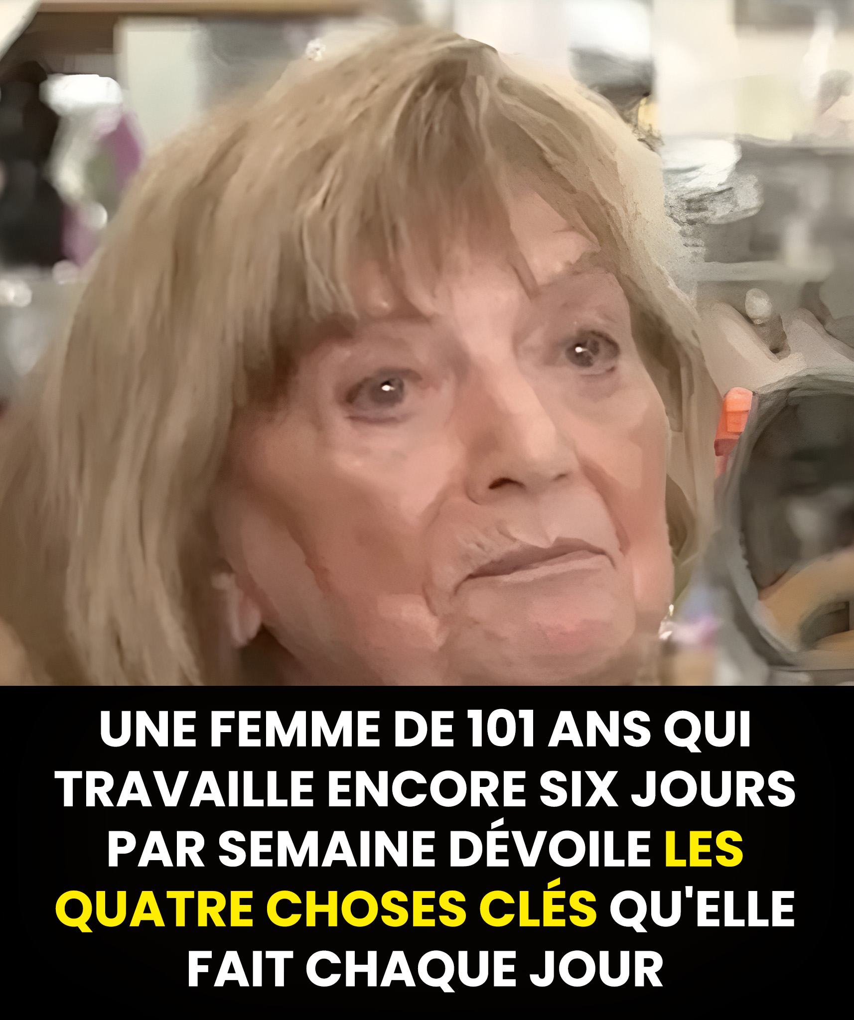 Une femme de 101 ans révèle les quatre choses essentielles qu’elle fait chaque jour