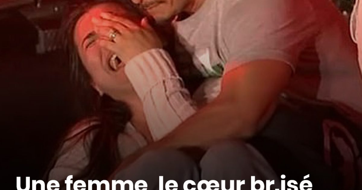 Une femme, le cœur brisé, sanglote dans la rue après qu’un père a tué ses deux fils jumeaux de 10 ans avant de se suicider lors d’une réunion de famille