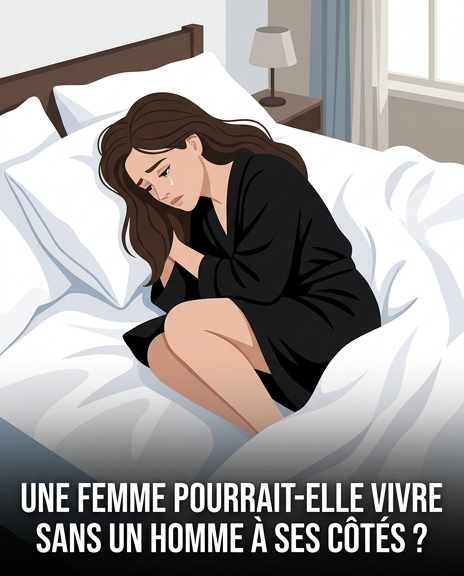 Une femme peut-elle vivre sans un homme à ses côtés ?