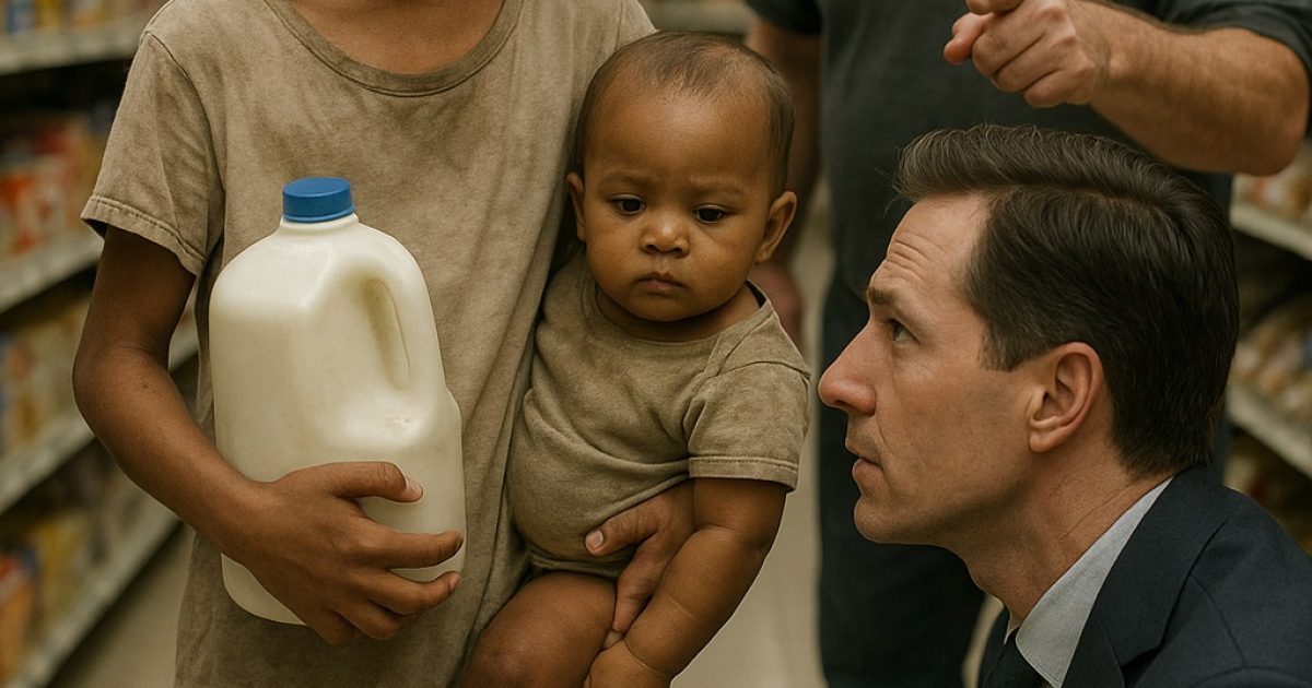 Une fillette avait promis de rembourser le lait quand elle serait grande — des années plus tard, elle tint parole d’une manière extraordinaire