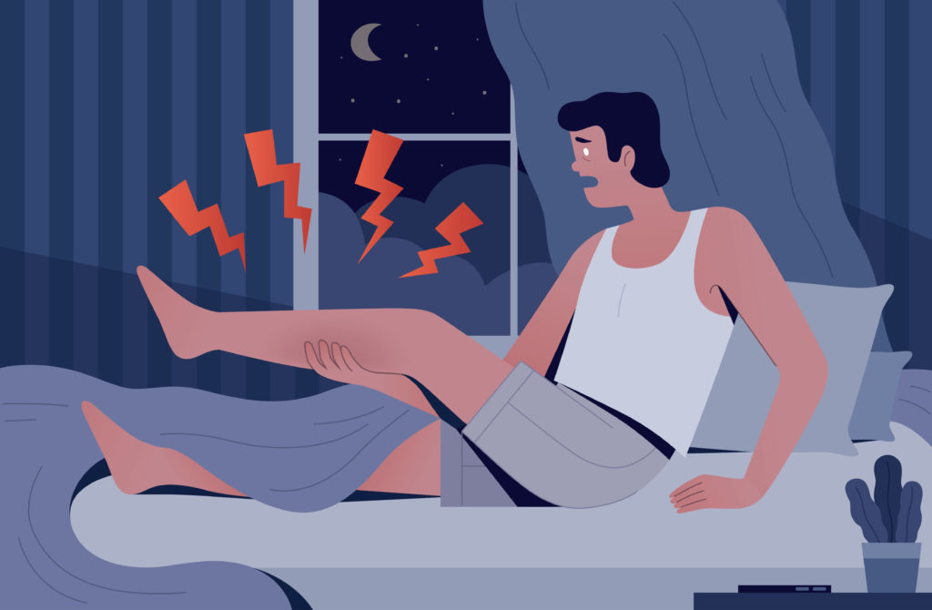 Une idée pour soulager les crampes aux jambes ? J’en ai la nuit et je ne sais pas comment les calmer