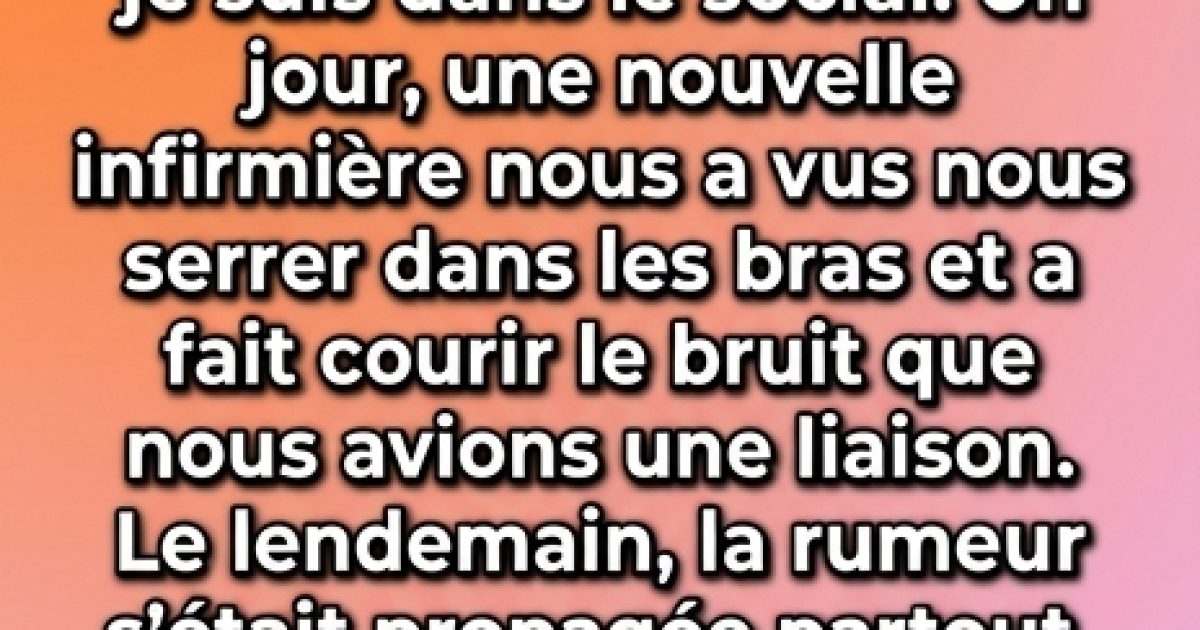 Une simple étreinte à l’origine d’un gros malentendu et d’une leçon au travail