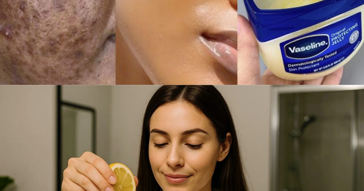 Vaseline et citron : votre secret dévoilé pour une peau éclatante et rajeunie