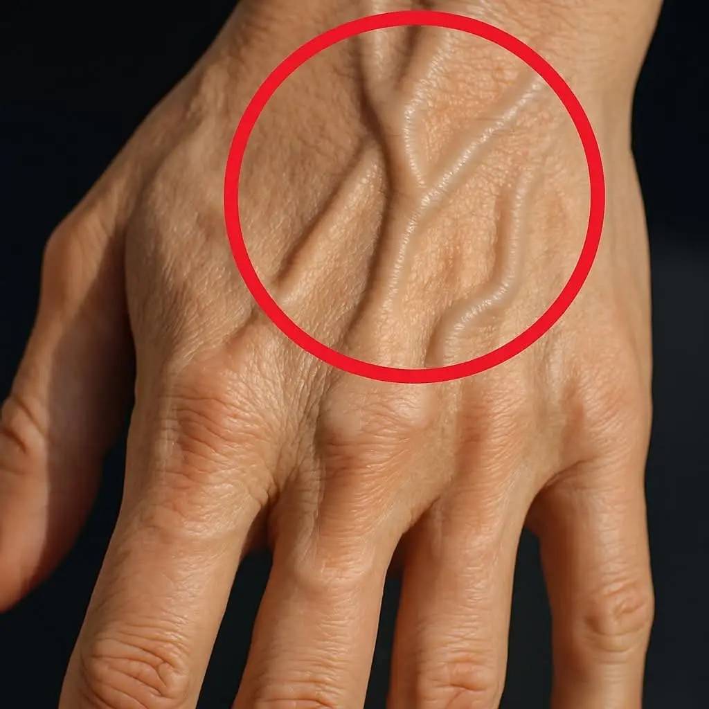 Veines apparentes sur les mains : ce que cela signifie et comment y remédier naturellement