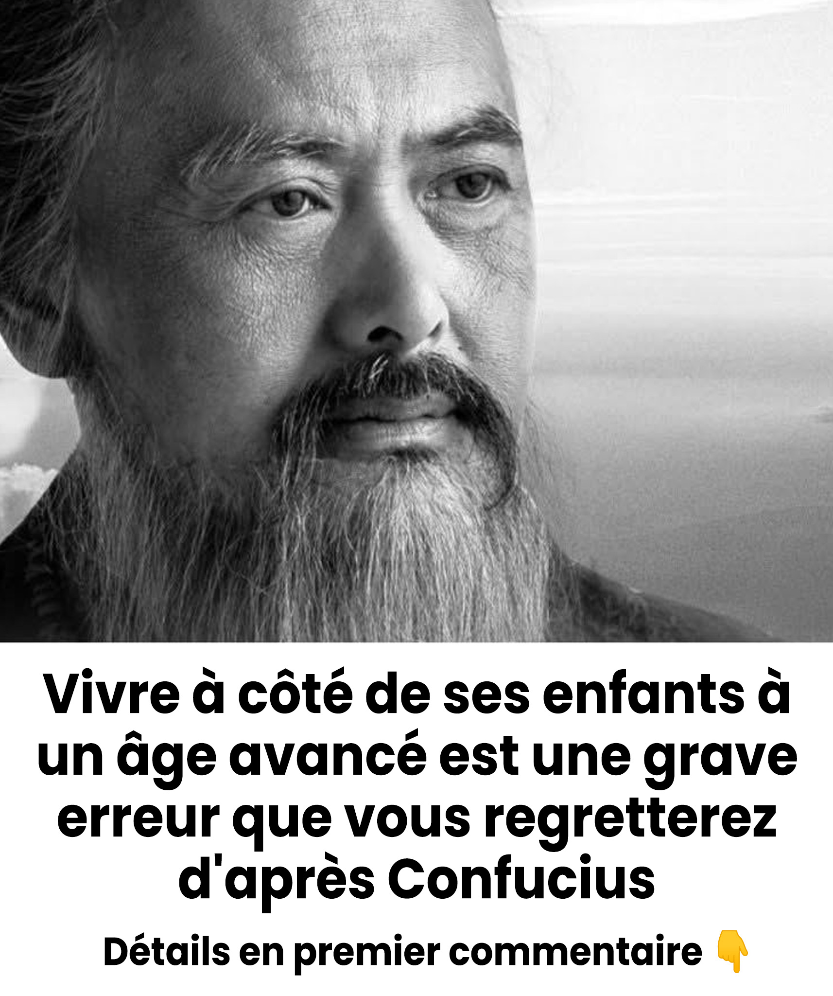 Vivre à côté de ses enfants à un âge avancé est une grave erreur que vous regretterez d’après Confucius