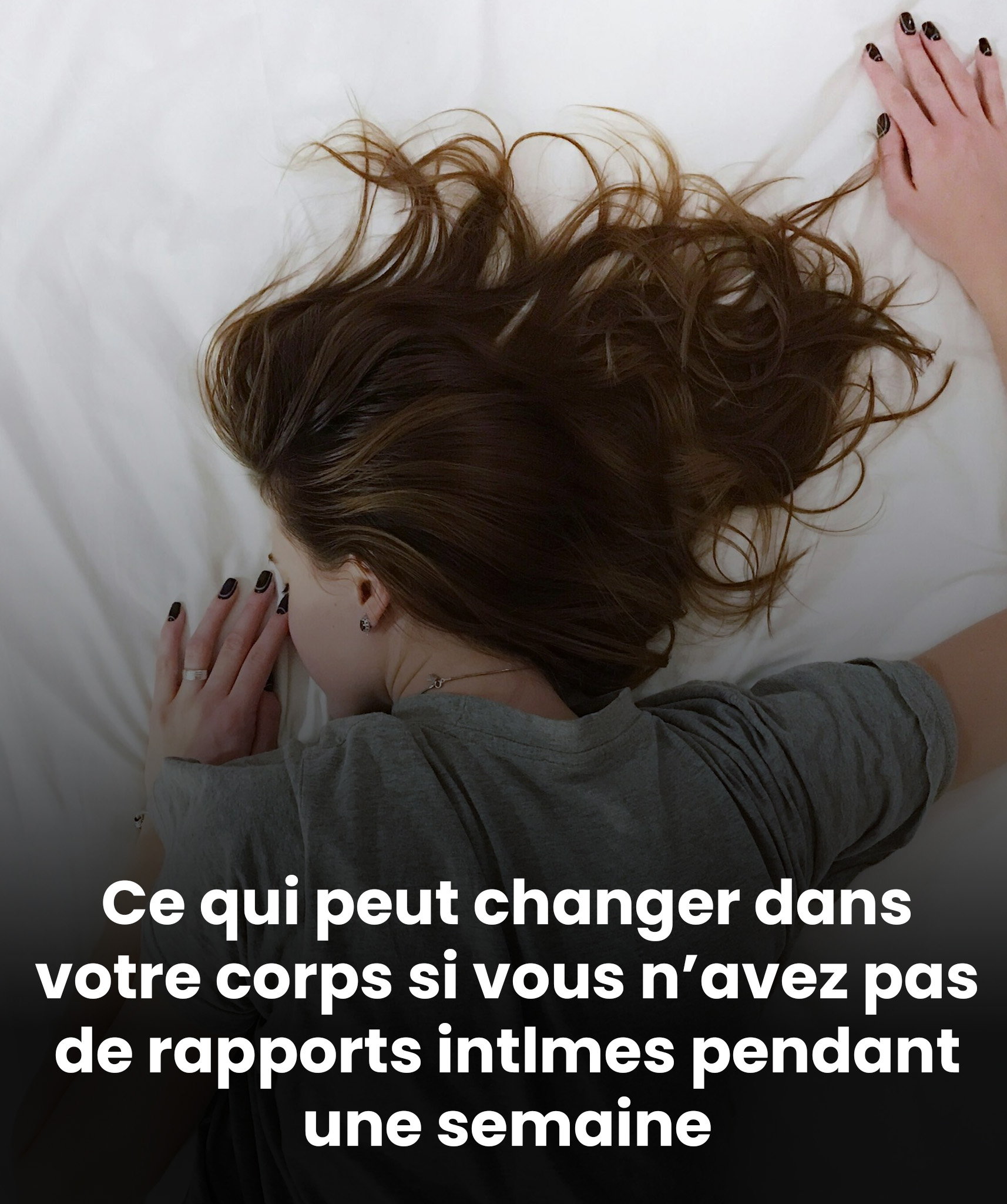 Voici ce qui arrive à votre corps lorsque vous ne le faites pas pendant plus d'une semaine