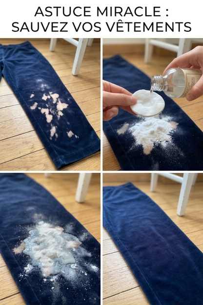Voici comment enlever rapidement et facilement les taches de javel sur les vêtements