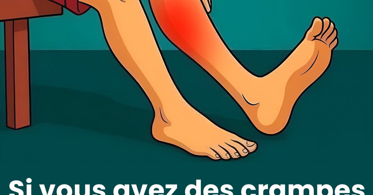 Voici la raison des crampes dans les jambes et les mains