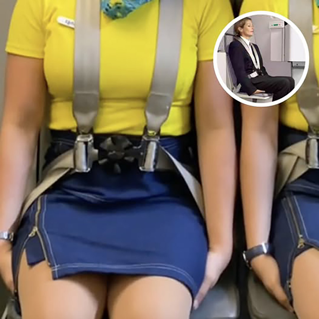 Voici la raison pour laquelle les hôtesses et stewards s’assoient sur leurs mains pendant le décollage et l’atterrissage