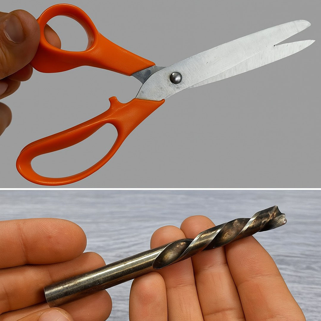 Vos vieux ciseaux redeviendront aussi tranchants qu’un rasoir grâce à cette astuce simple