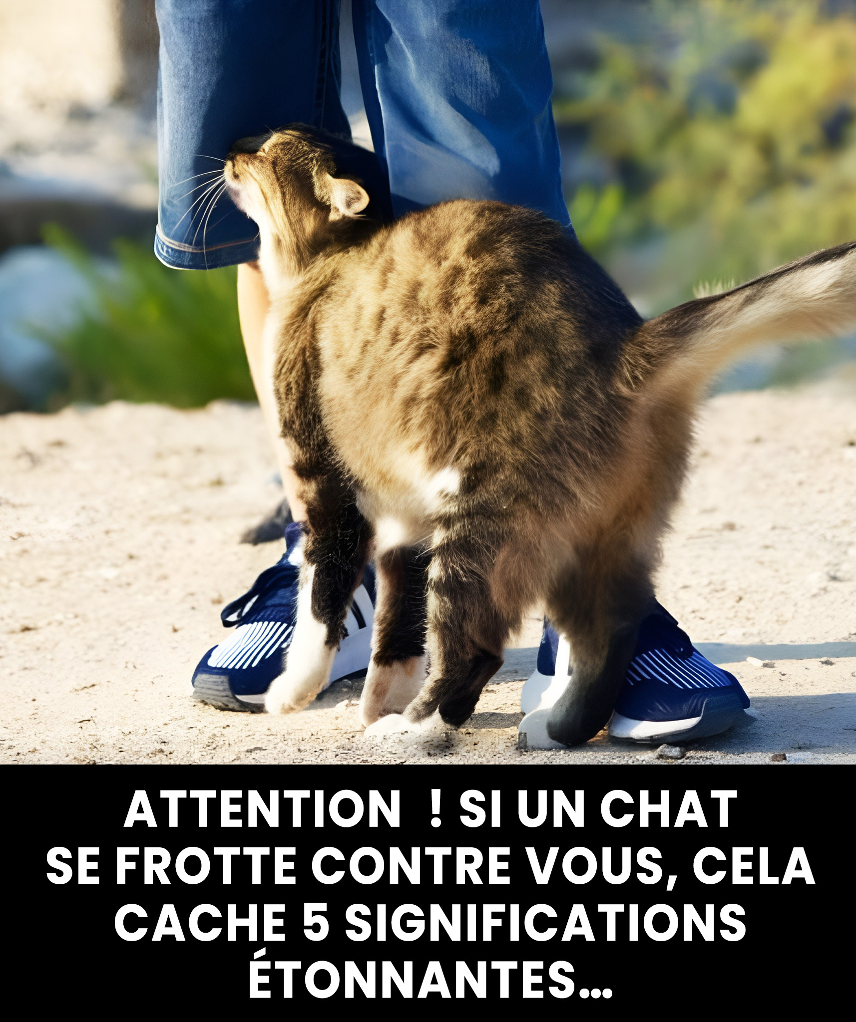 Votre chat adore se frotter à vous ? Ce comportement n’est pas anodin