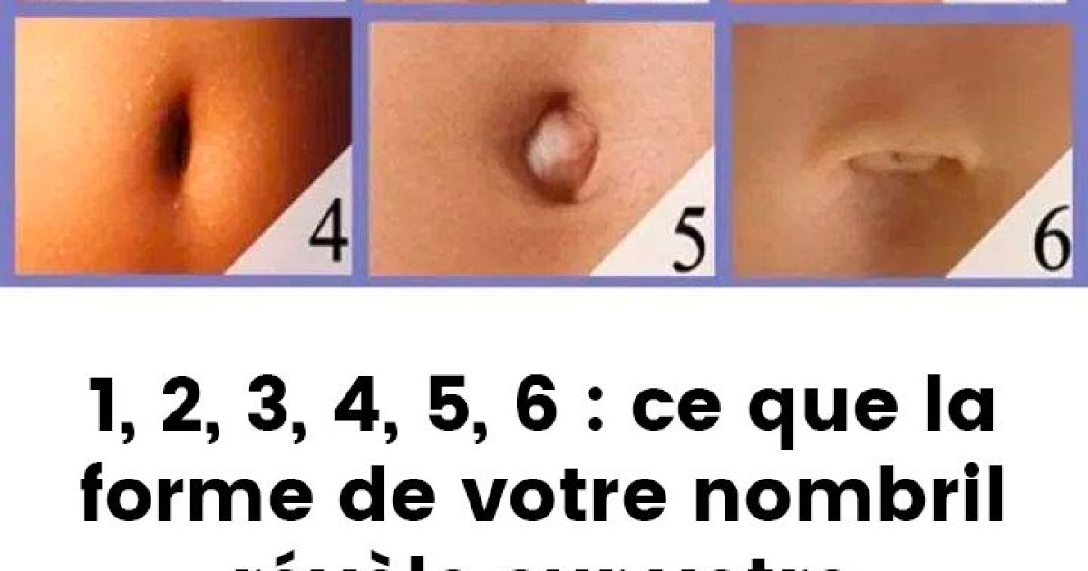 Votre nombril pourrait révéler bien plus sur votre personnalité que vous ne l’imaginez (voir les commentaires)