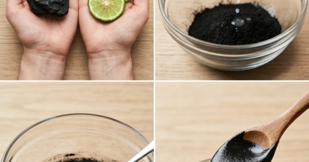 Vous allez faire de sacrée économies après avoir mélangé du citron et du charbon