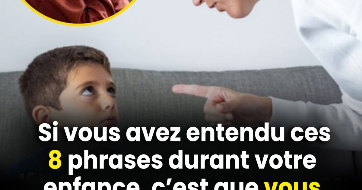 Vous avez été élevé(e) par des parents manipulateurs sur le plan émotionnel si vous avez entendu ces 8 phrases étant enfant.