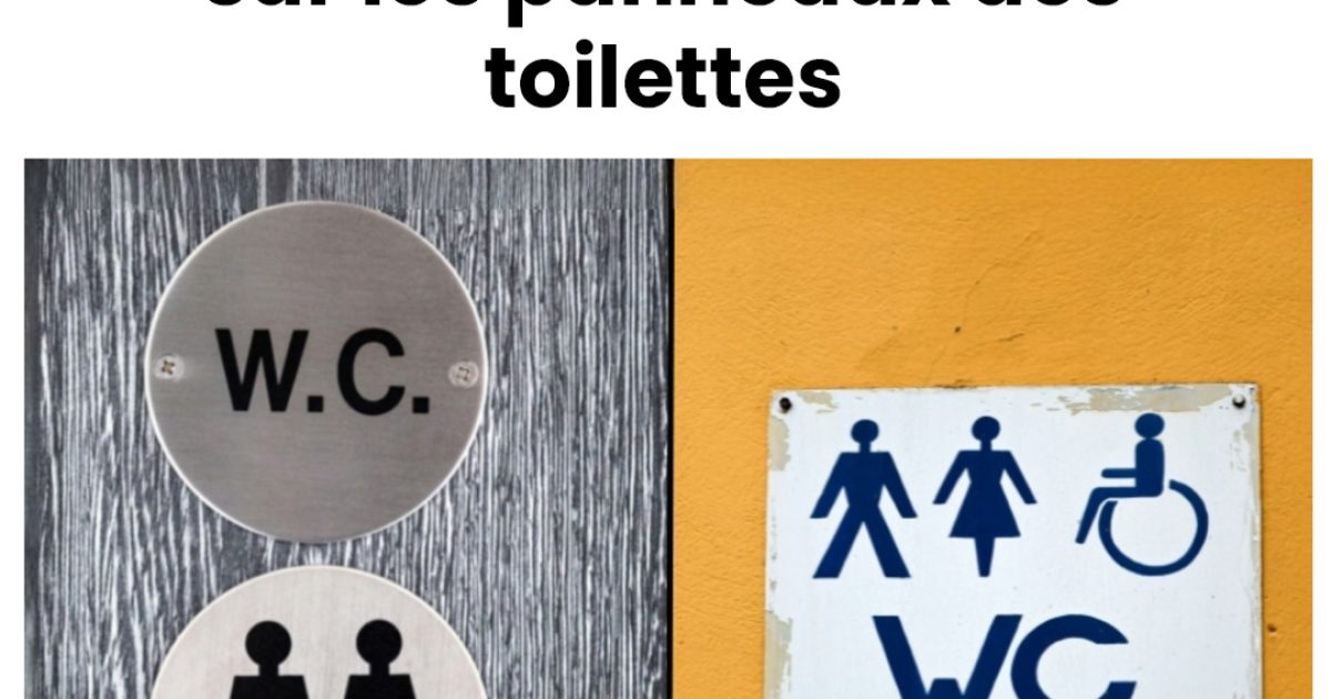 Vous ne devinerez jamais ce que signifie vraiment « WC » sur les panneaux de toilettes