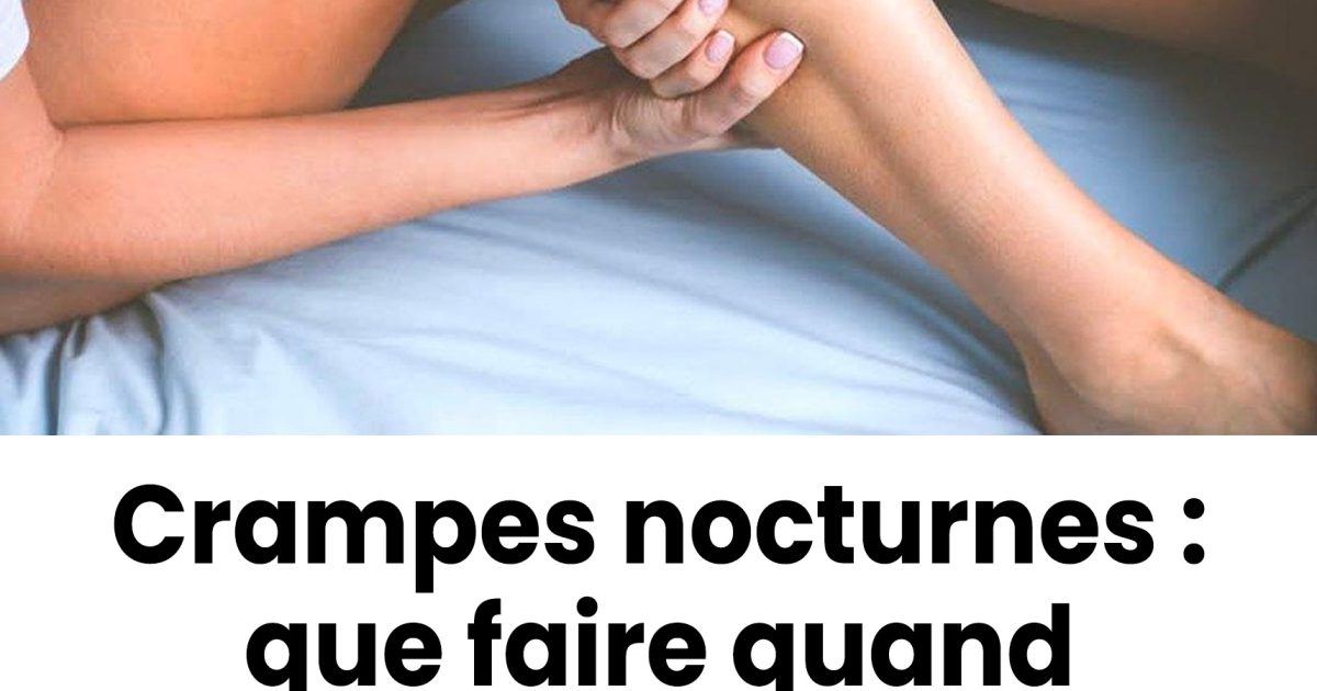 Vous voulez éviter les crampes musculaires ? Voici les aliments à privilégier