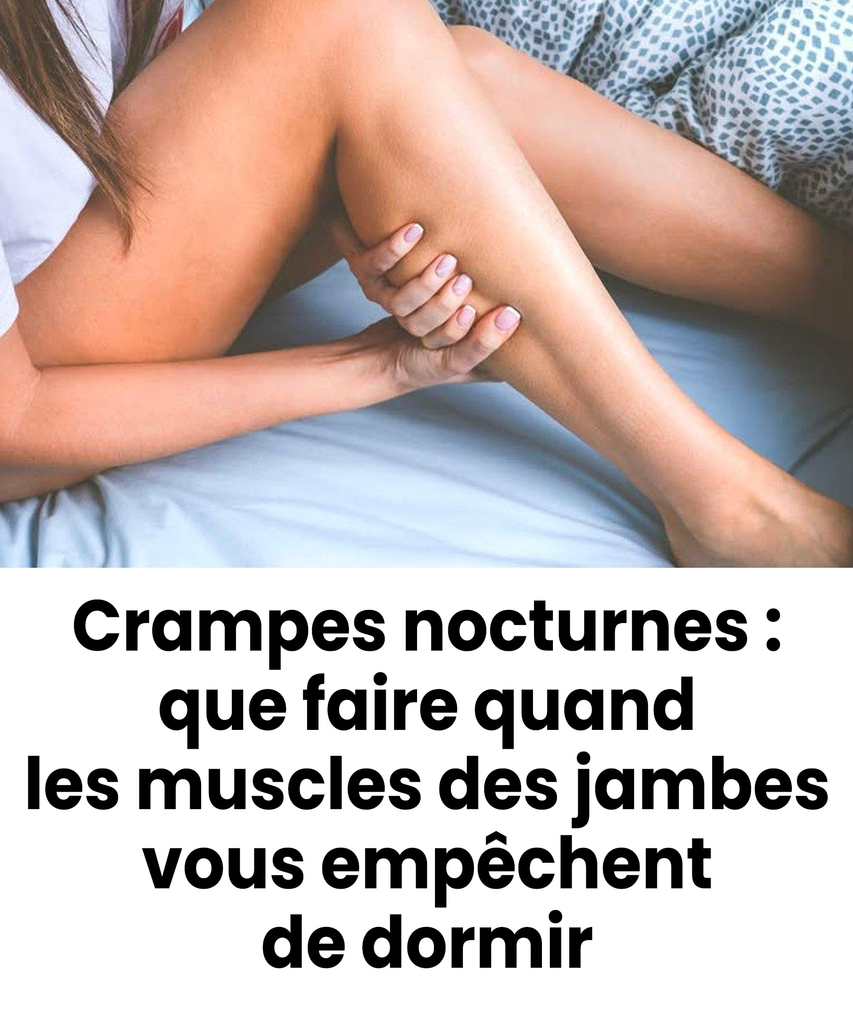Vous voulez éviter les crampes musculaires ? Voici les aliments à privilégier
