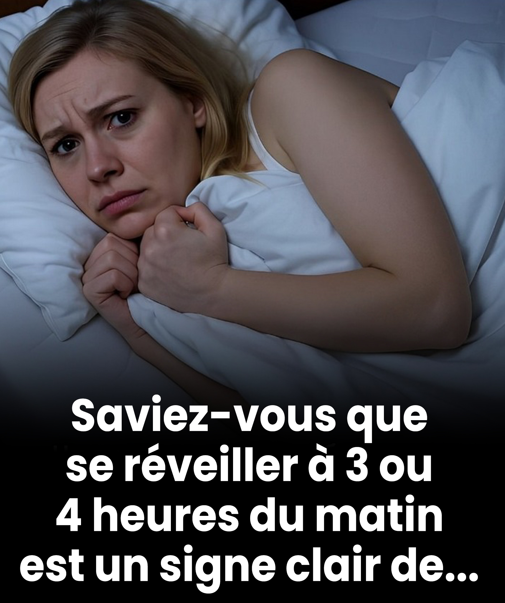 Vous vous réveillez chaque nuit à la même heure ? Ce que cela révèle pourrait vous surprendre