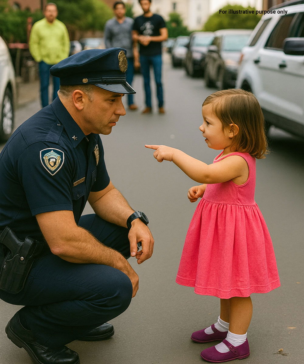 Voyant une petite fille seule dans la rue, des passants ont alerté la police. À l’agent, l’enfant a expliqué que des voix lui avaient ordonné de partir et a pointé la maison au bout de la rue