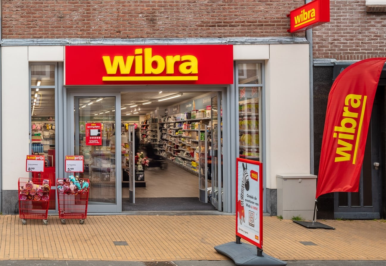 Intérieur d'un magasin Wibra